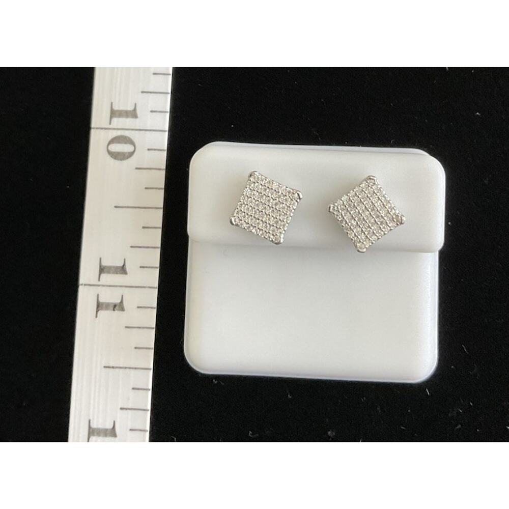 Moissanite Earring | 100% Passes Tester | Iced Out | New